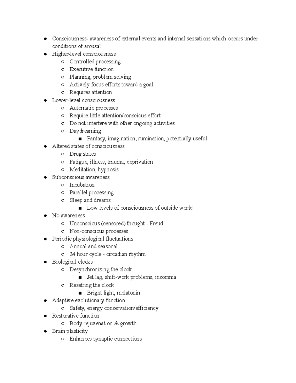 Chapter 4 - States of Consciousness Overview and Impact on Wellness ...