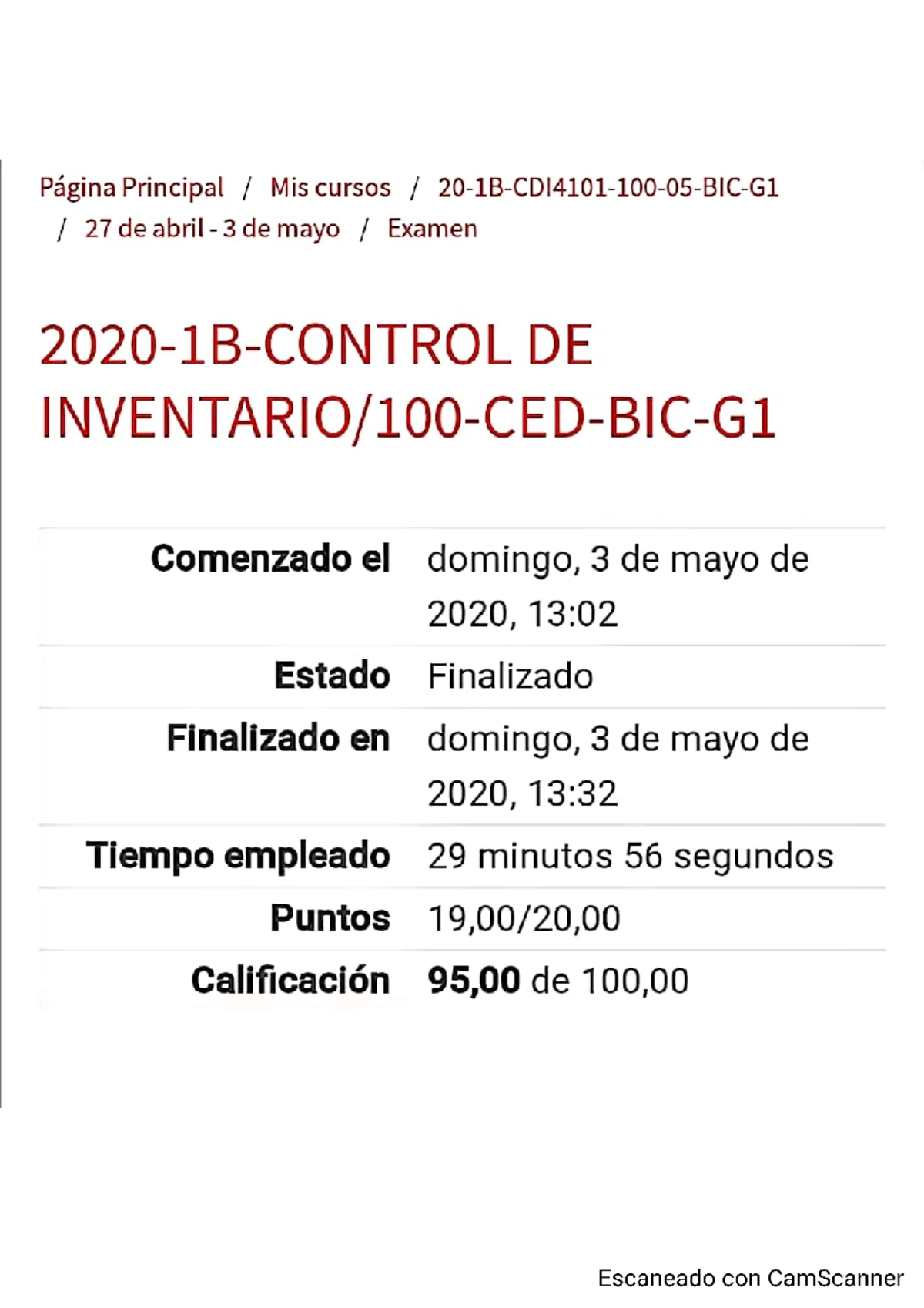 Administración Examen Final: Estrategias y Análisis de Organización ...