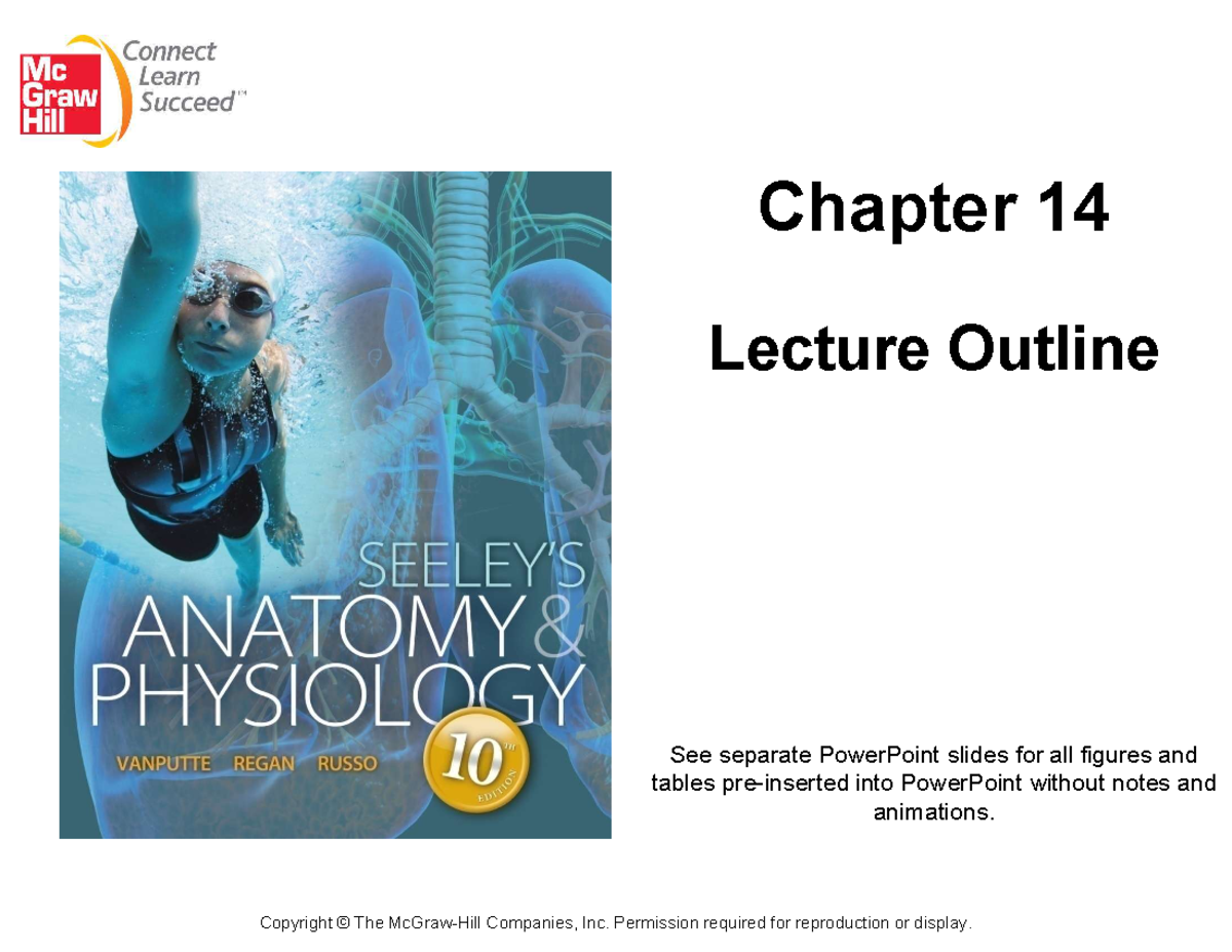 Integration of Nervous System Functions - Chapter 14 Lecture Notes ...