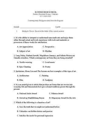 Detailed- Lesson PLAN IN DRR Module Q1 W1 Final - Republic of the ...