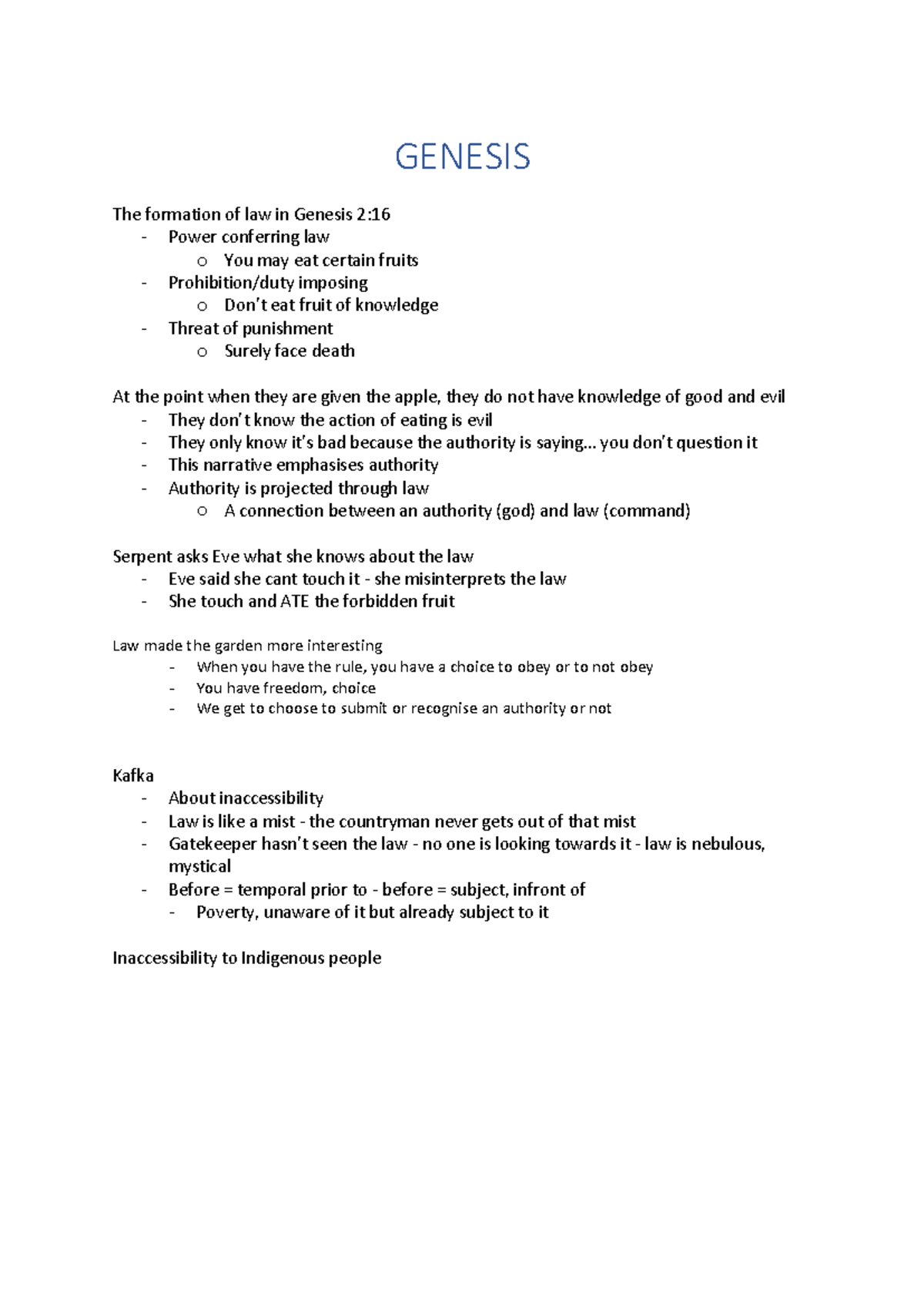 Legal Theory Exam Notes: Key Concepts and Theories (LAW 101) - Studocu