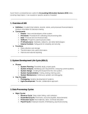 CH1 Lecture Notes: Auditing, Internal Control & Types of Audits - Studocu