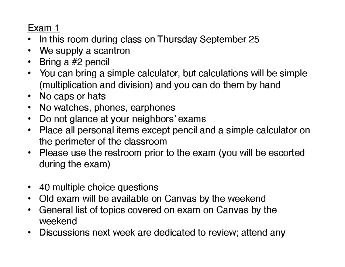 Lecture Notes on Natural Selection & Evolutionary Concepts (BIO101 ...