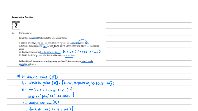 Lab 8 (34) - Array and Prime Number Program Exercise - Studocu