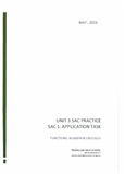 Practice materials for Studying Math Methods Unit 3 and 4 in VCE ...