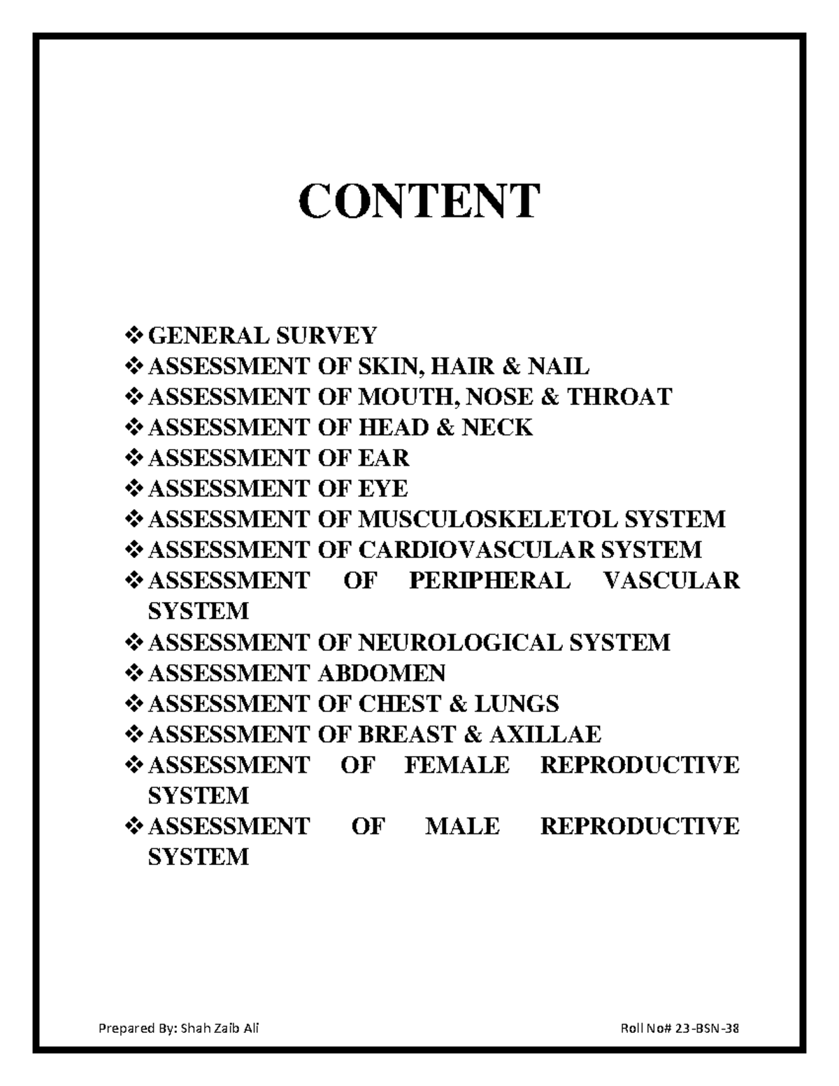 General Survey Assessment Techniques: Skin, Hair, Nails & More (H.A ...