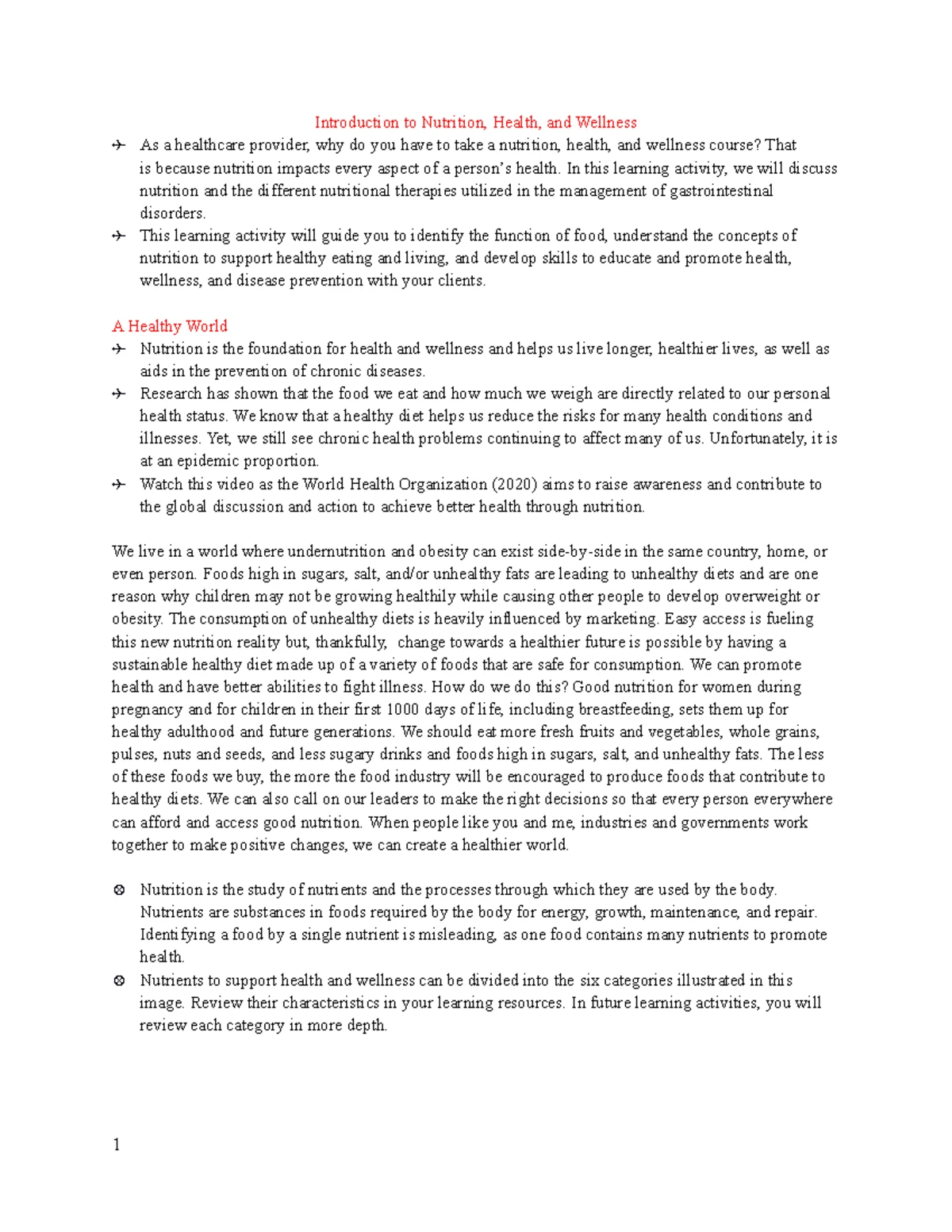 NR228 - Nutrition Lecture Notes by Jenna Batch - Studocu