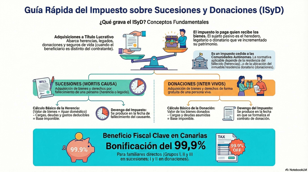 Guía Rápida del Impuesto sobre Sucesiones y Donaciones (ISyD) - Studocu