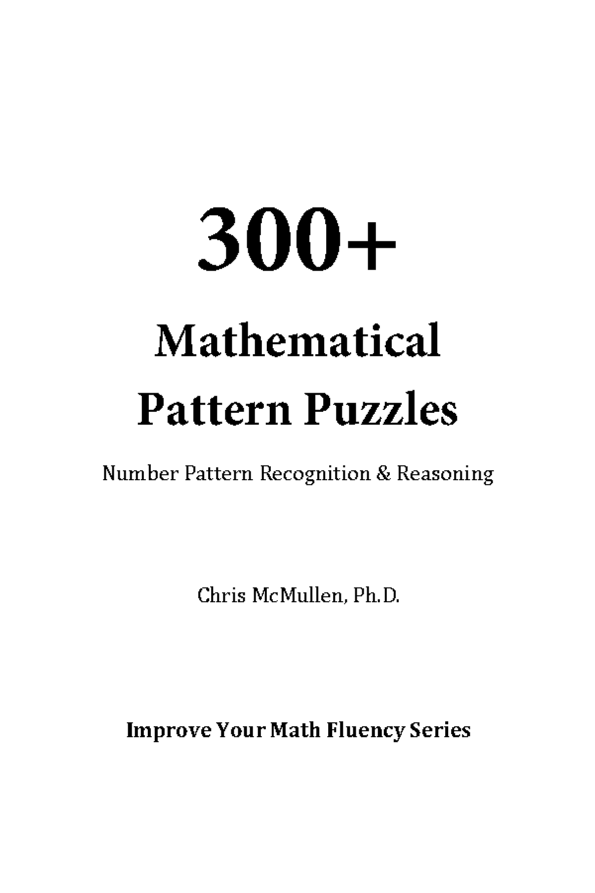 300+ Engaging Mathematical Pattern Puzzles - Enhance Your Math Fluency ...