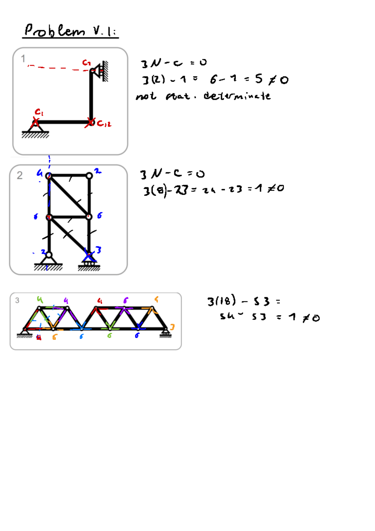 Tutorial 5 - Problem Solutions on Statics and Forces Analysis - Studeersnel