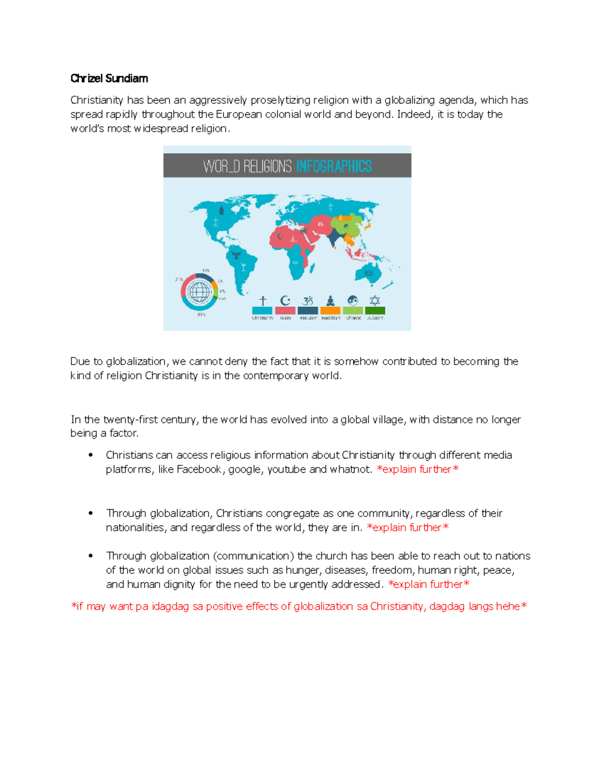 The Impact of Globalization on Christianity: Positive and Negative ...