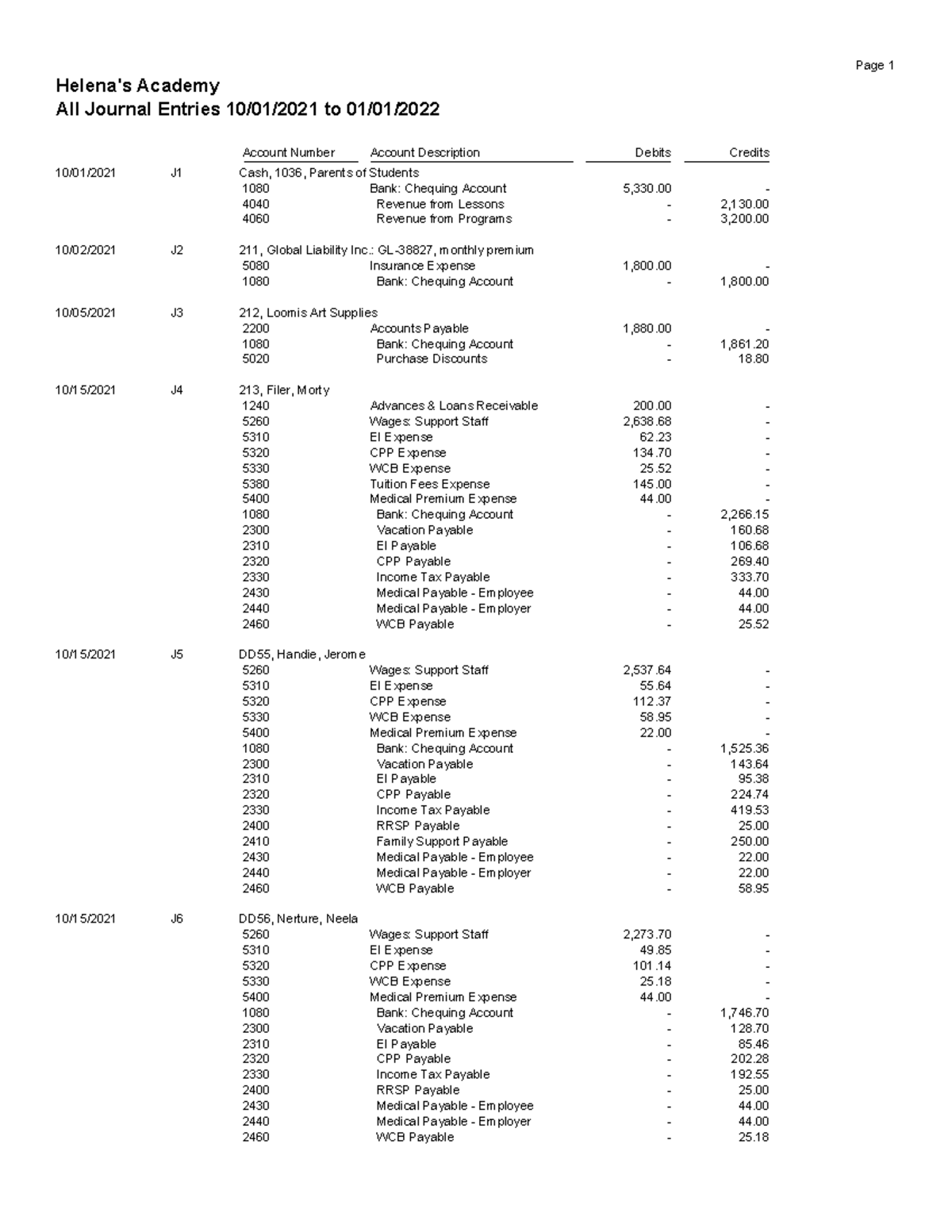 All JEnts - Ch 8 - Key Journal Entries for 10/01/2021 to 01/01/2022 ...