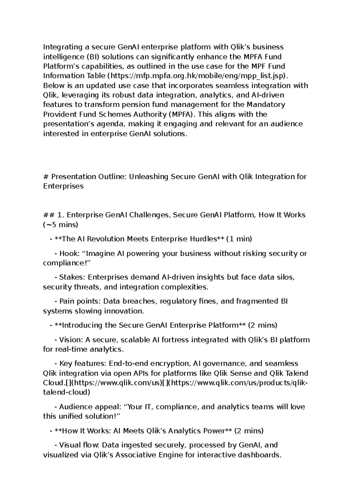 FQ2 - GEo: Enhancing MPFA Fund Management with Secure GenAI & Qlik ...