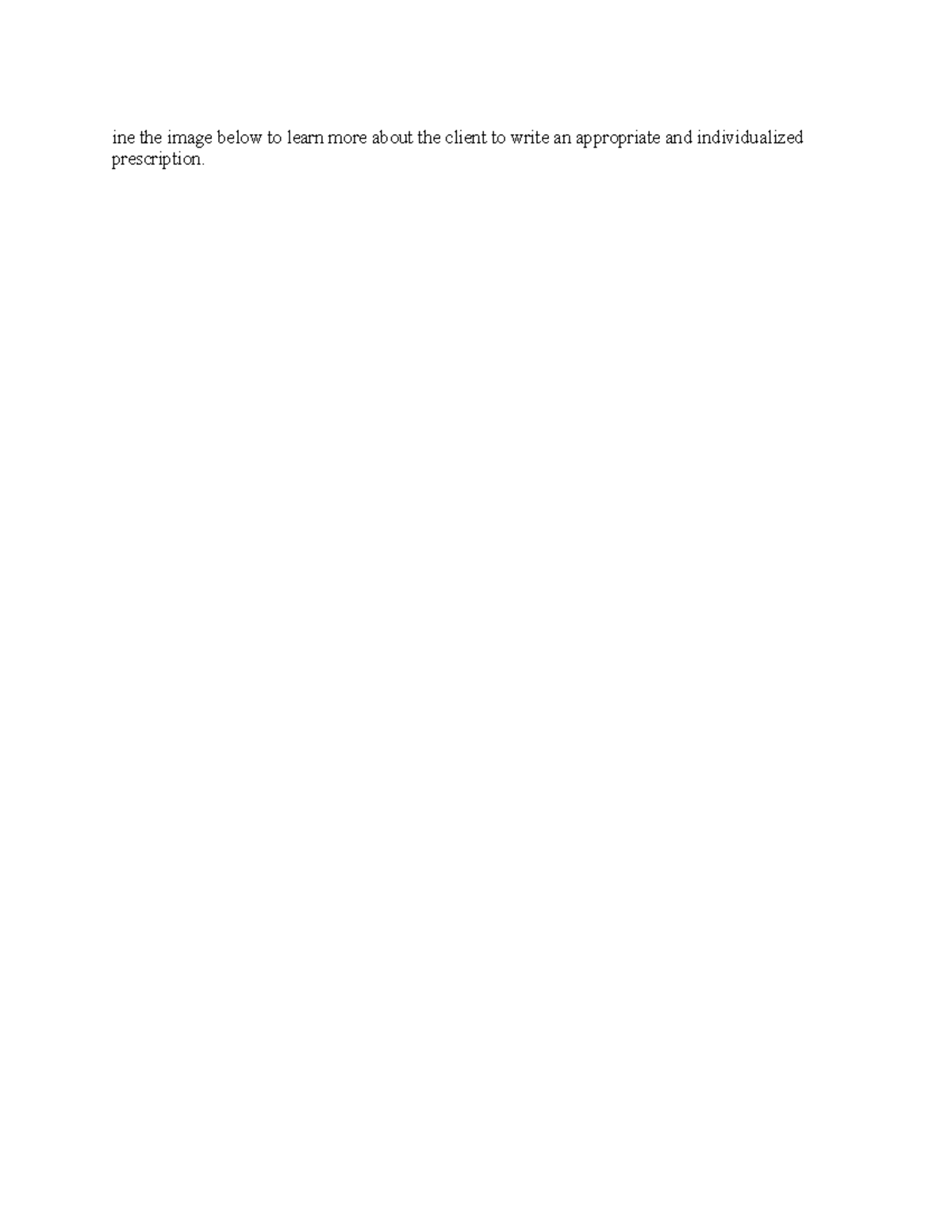 Clinical Practice Guideline Assessment and Prescription Writing ...