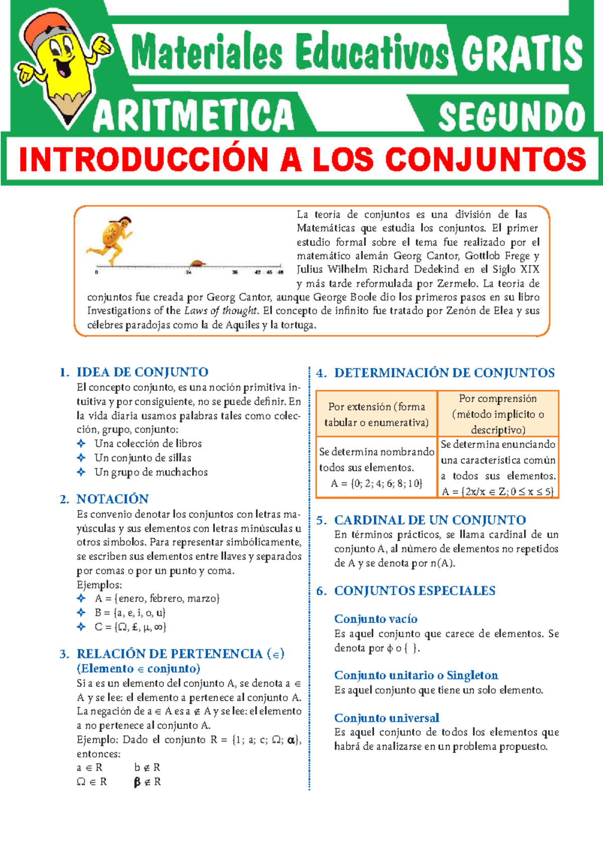 Introducción a los Conjuntos para 2º Grado de Secundaria - Studocu