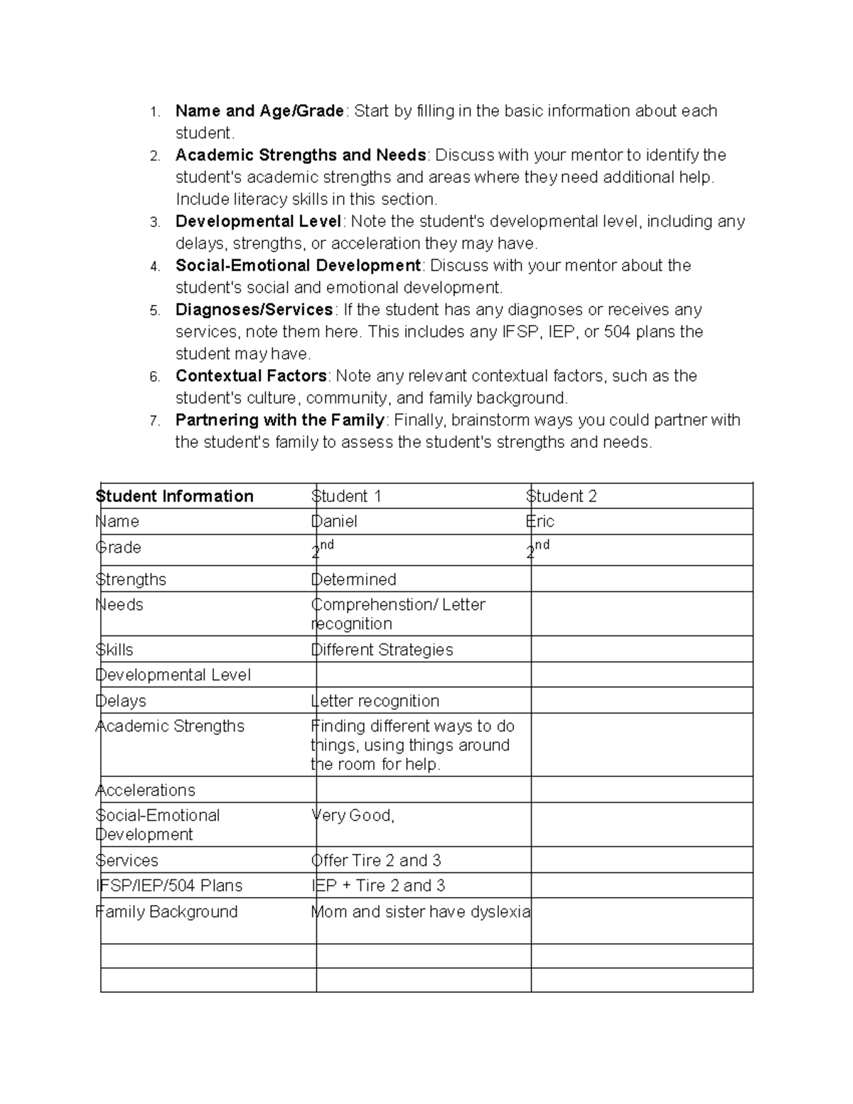 Week 3 - Student Assessment & Development Insights - Studocu