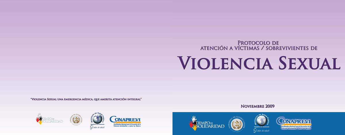 Protocolo de Atención a Víctimas de Violencia Sexual - MSPAS - Studocu