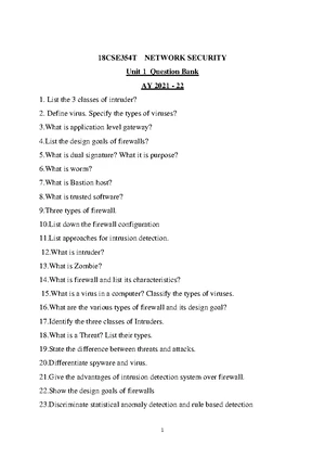 NS Unit 3 - Network Security: Authentication and Hash Functions Notes ...