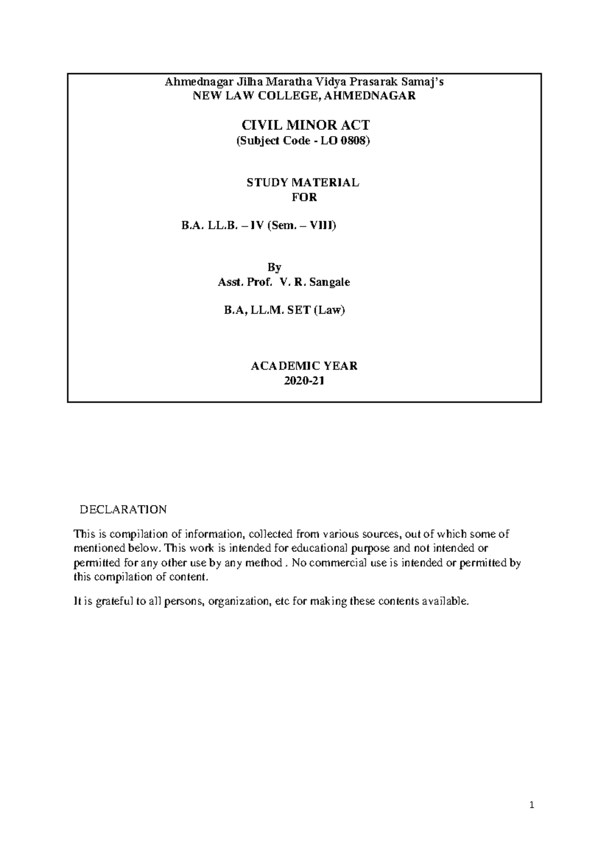 Estoppel Principles Under BSA: Key Notes & Concepts for Law Students ...