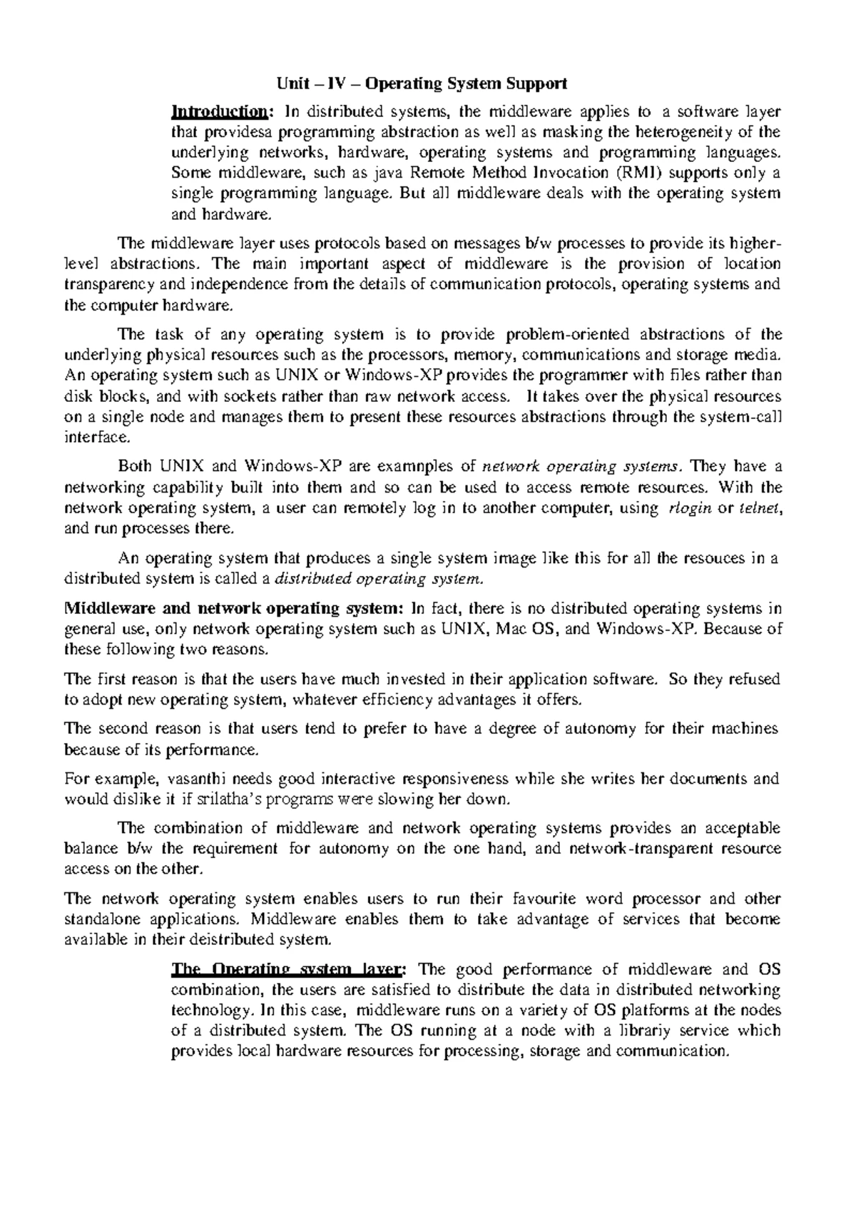 DS UNIT III - study material - 3 PEER TO PEER SERVICES AND FILE SYSTEM ...
