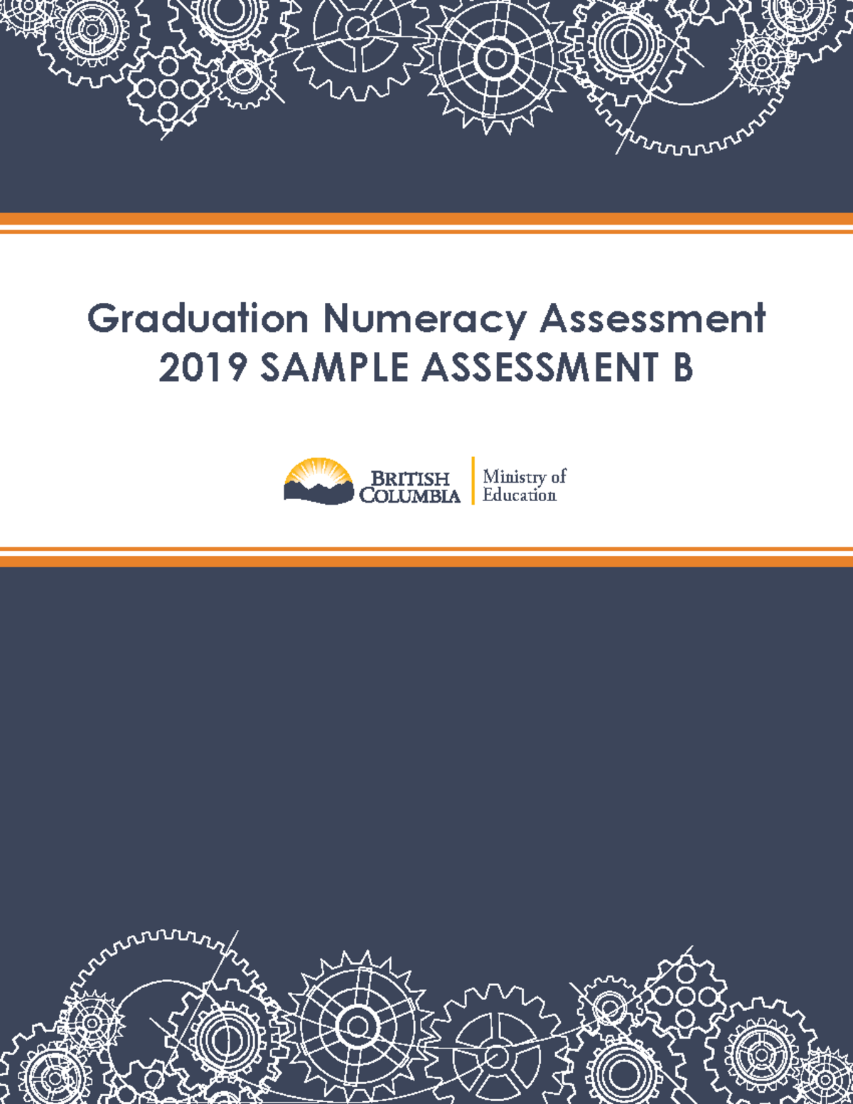 Grad Numeracy Assessment 2019: Sample Assessment B Overview - Studocu