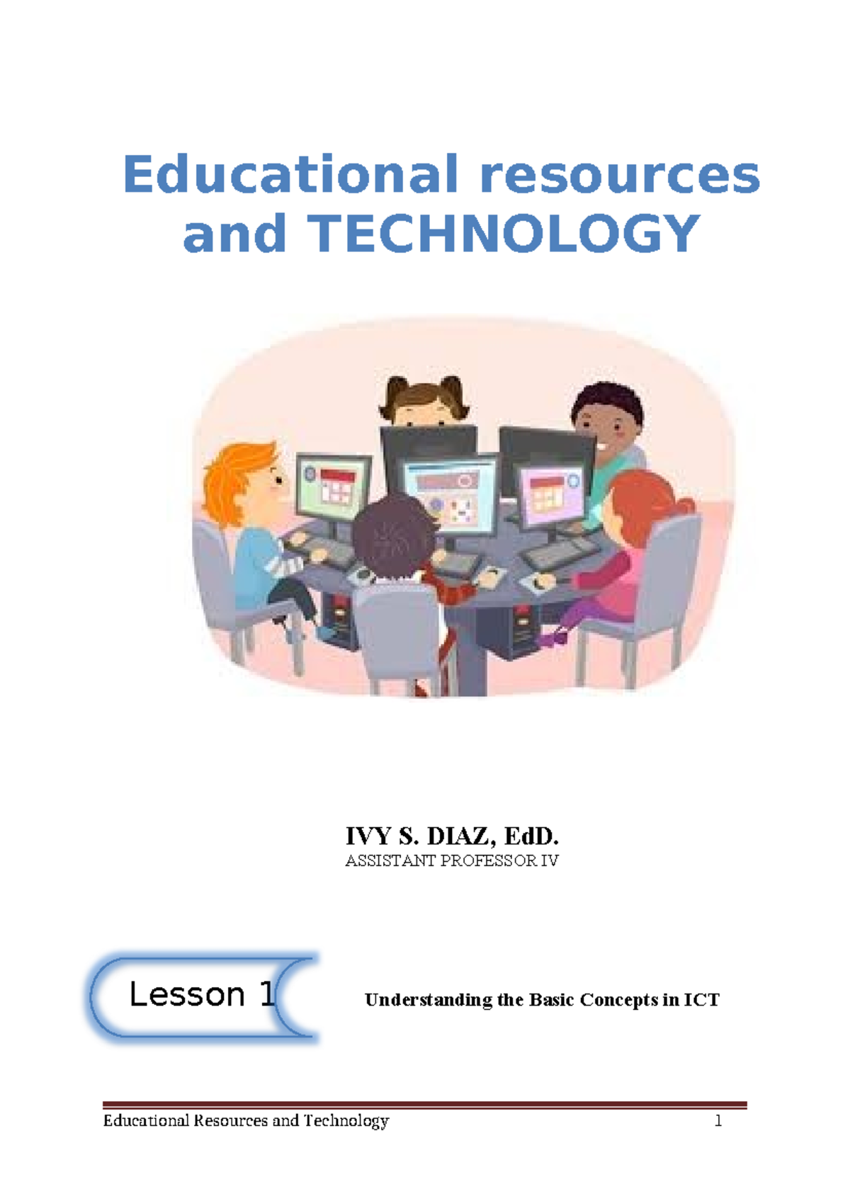 Module 1-2: Understanding Basic Concepts in ICT and Their Impact - Studocu