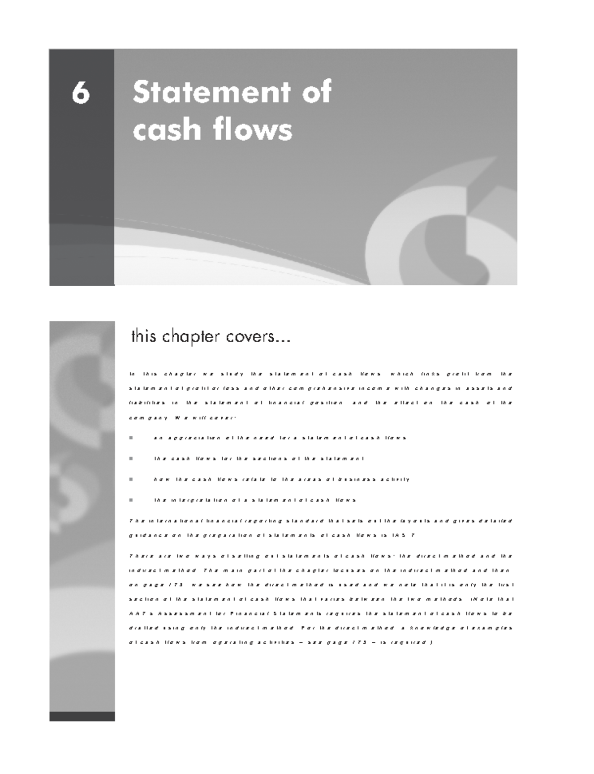 Chapter 24 - Statement of Cash Flows Overview and Analysis - Studocu