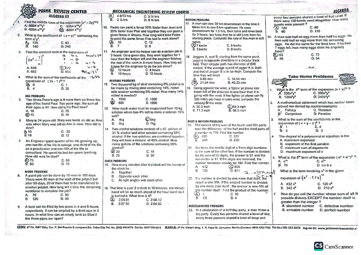 Algebra-2-Course-Solutions: Complete Solution Manual for Practice - Studocu