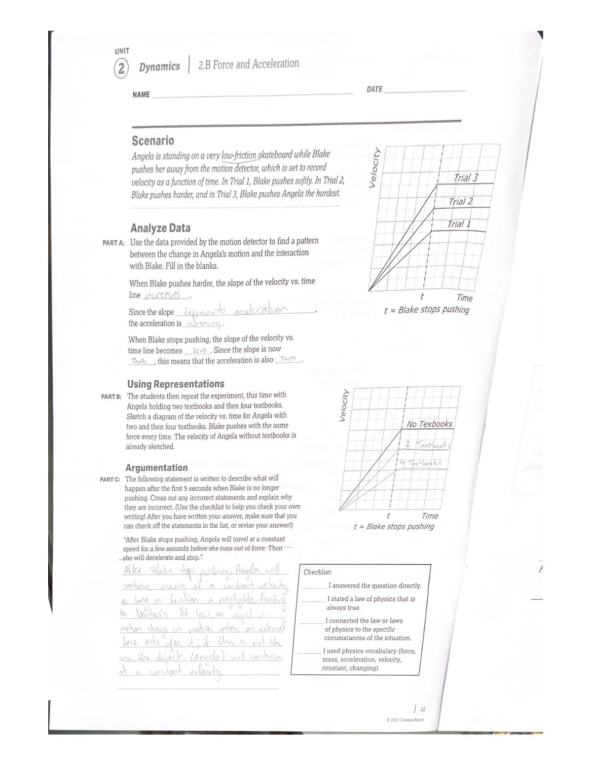 PHY101 T1-T3 F22-S24 - practice exam - PHY 101 - 0 i i i O O 19. i has ...