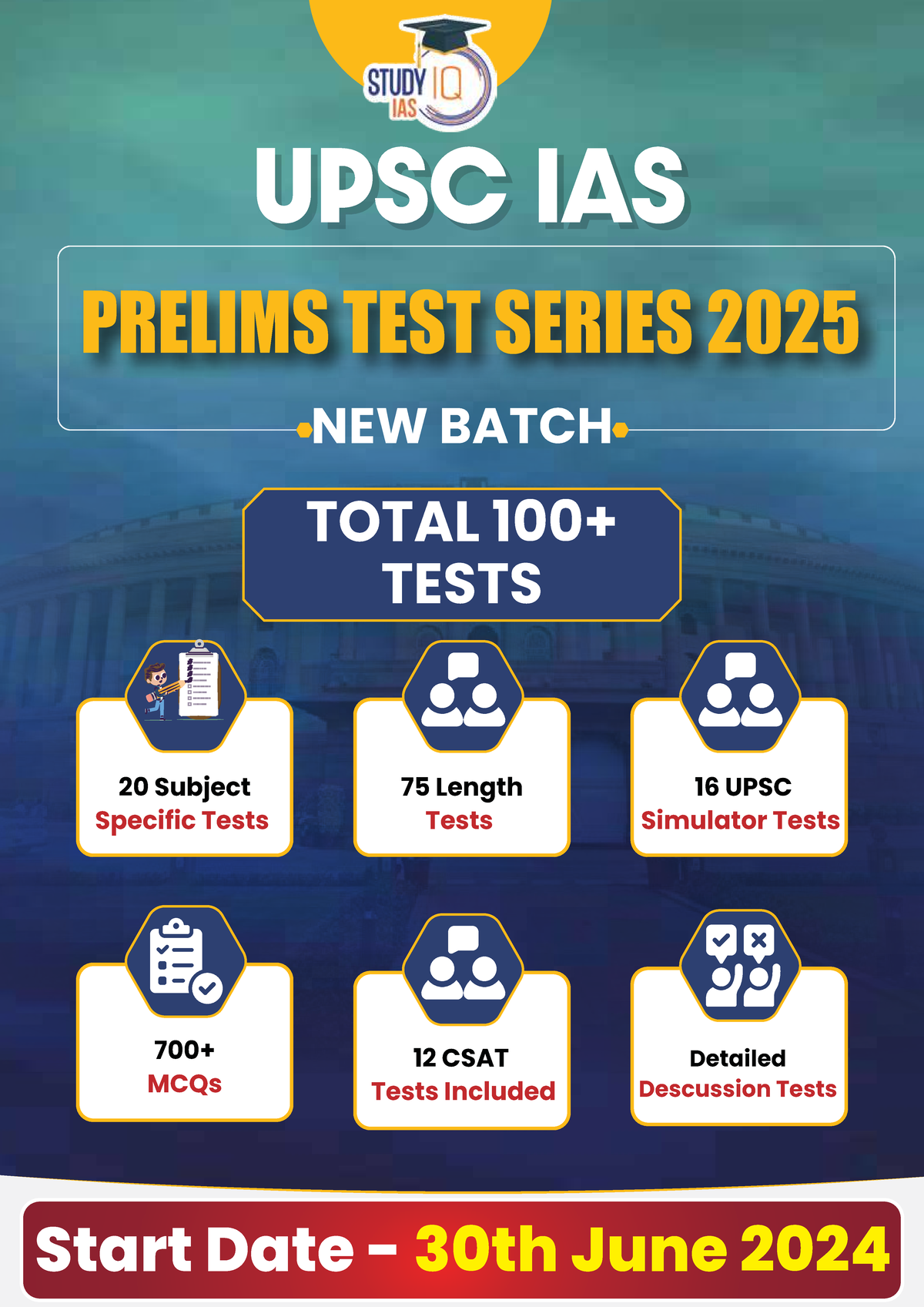 UPSC Prelims Test Series 2025: Comprehensive 20-Test Program - Studocu