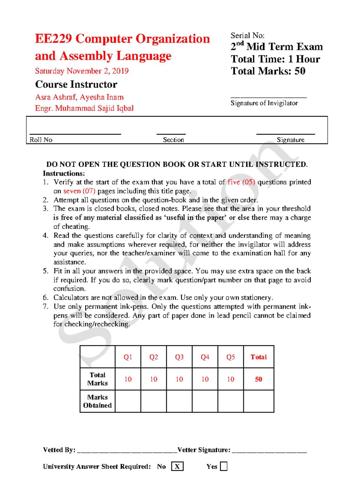Program code examples for assembly language (CS101) - Studocu