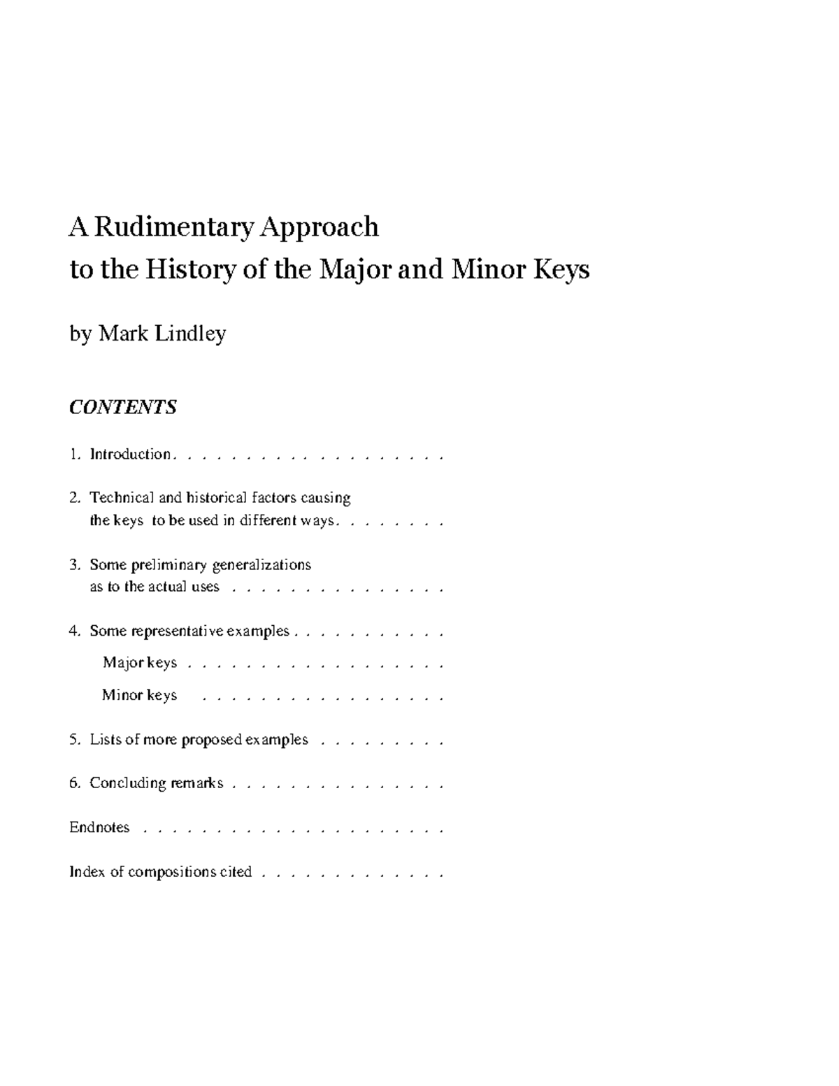 A rudimentary approach to the history of - - Studocu