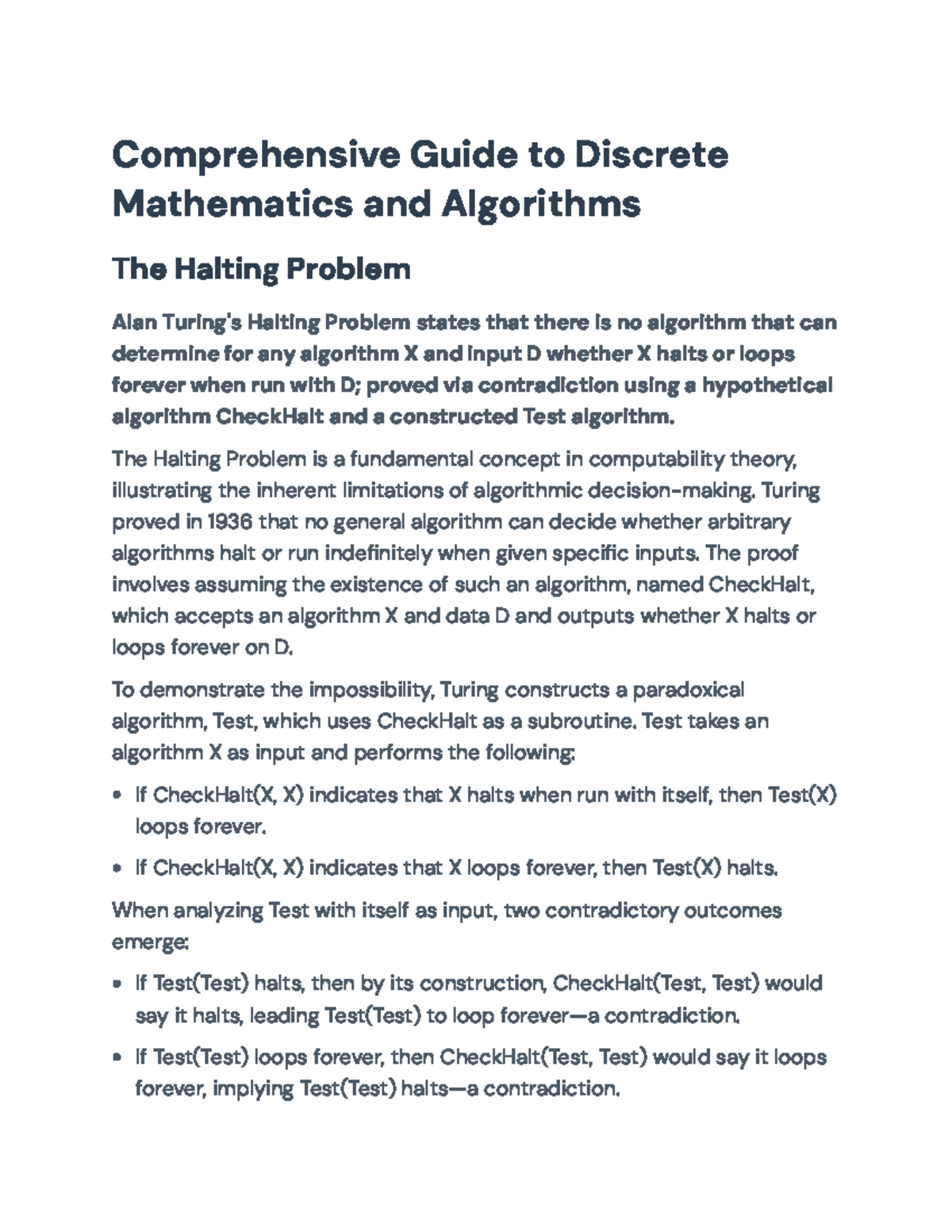 Comprehensive Guide to Discrete Math & Algorithms (CS101) - Studocu