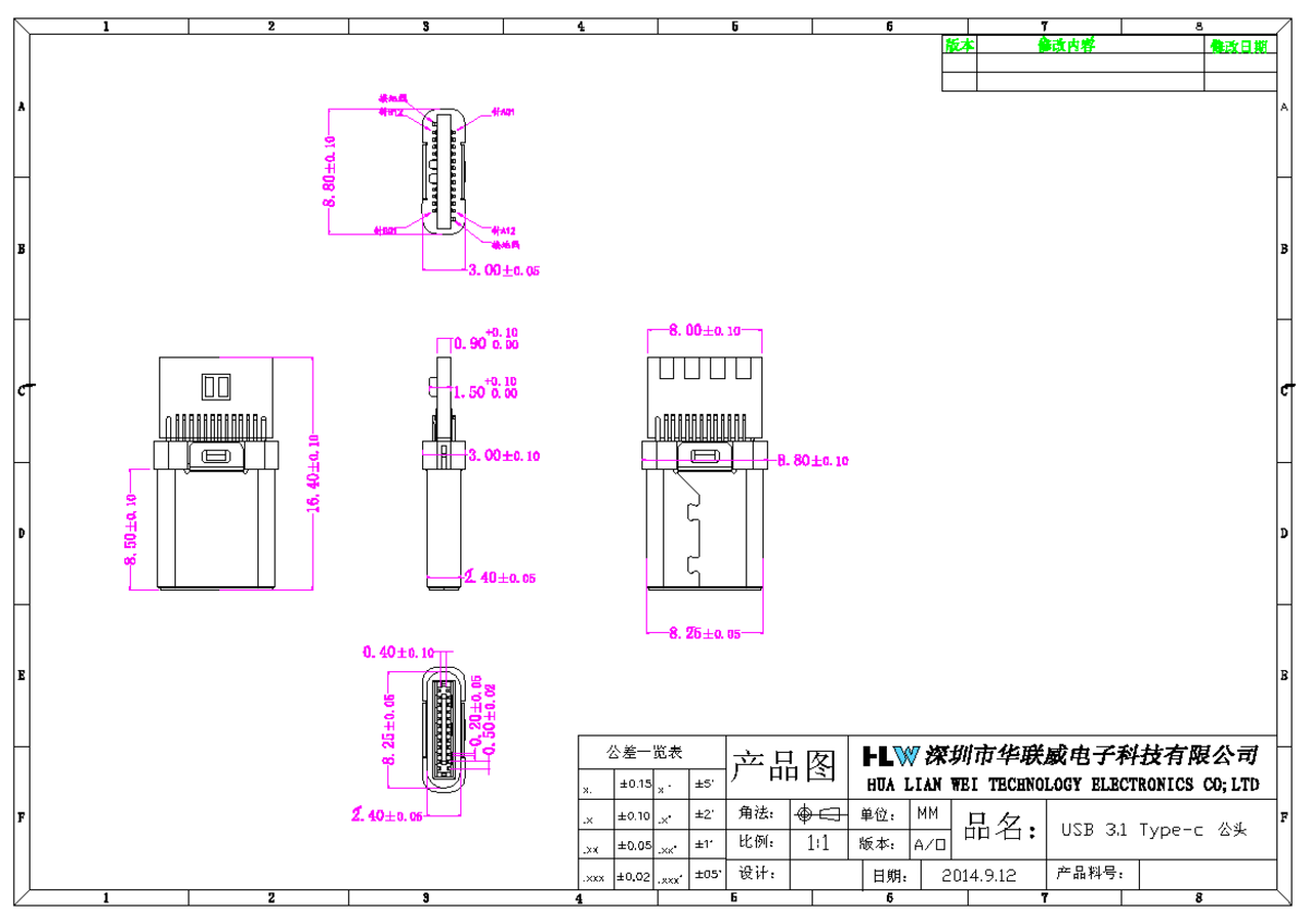 USBC-018 Type C Specifications and Details - Studocu