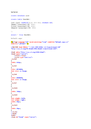XII Science IT Practical 2022-23 HTML & JSP - Advanced Web Designing ...
