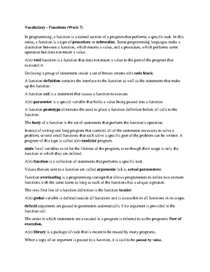 Functions in Programming: Types, Components, and Advanced Concepts ...