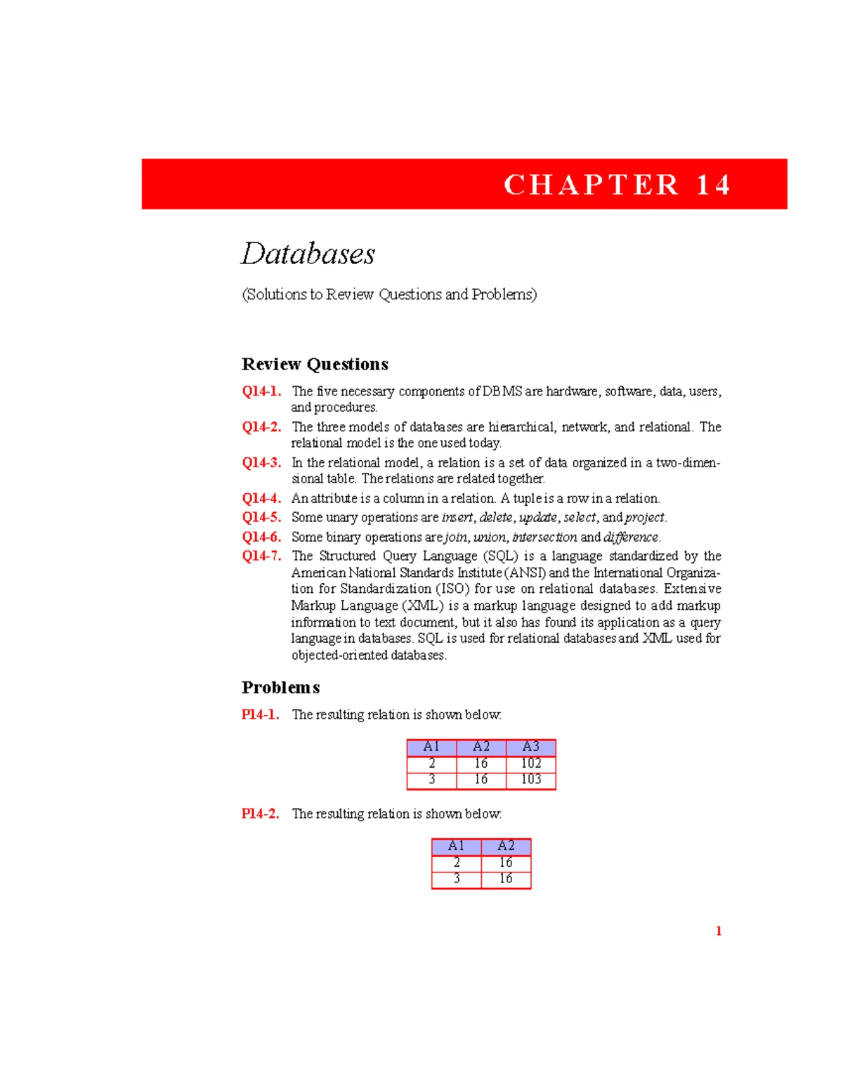 CH10 - Software Engineering Review Questions & Solutions - Studocu