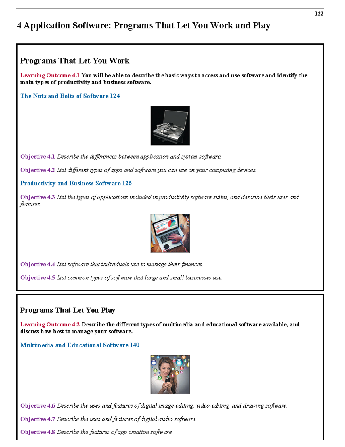Chapter 4: Exploring Application Software - Texidium Guide - Studocu