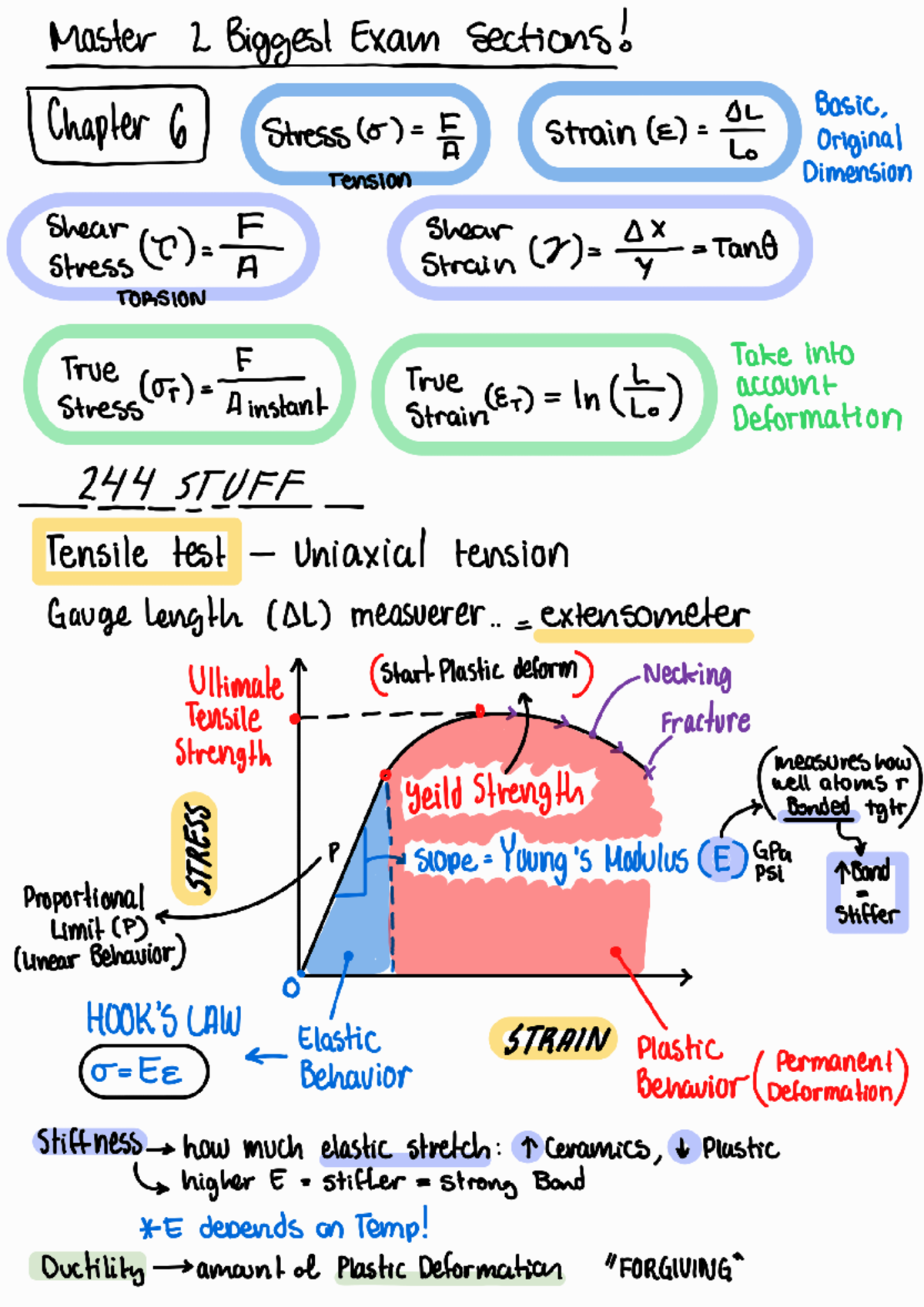 Mtl Science Final Exam Review: Key Concepts and Calculations - Studocu