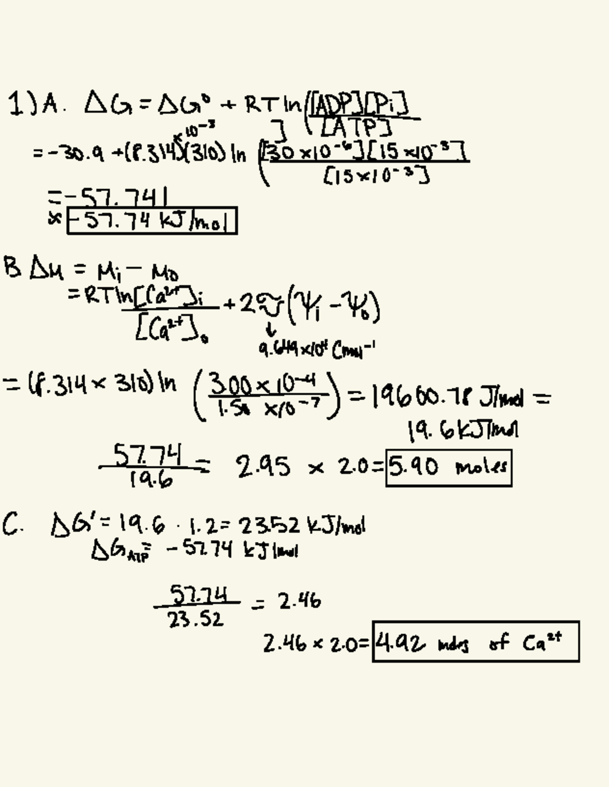HW 5 - Thermodynamics Calculations and Concepts - Studocu