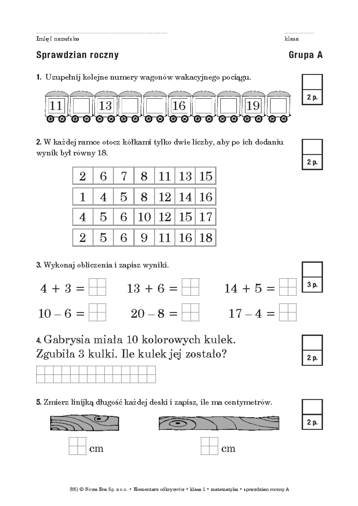 ćwiczenia Zaokrąglanie Liczb Klasa 5 Sprawdzian www.studocu.com