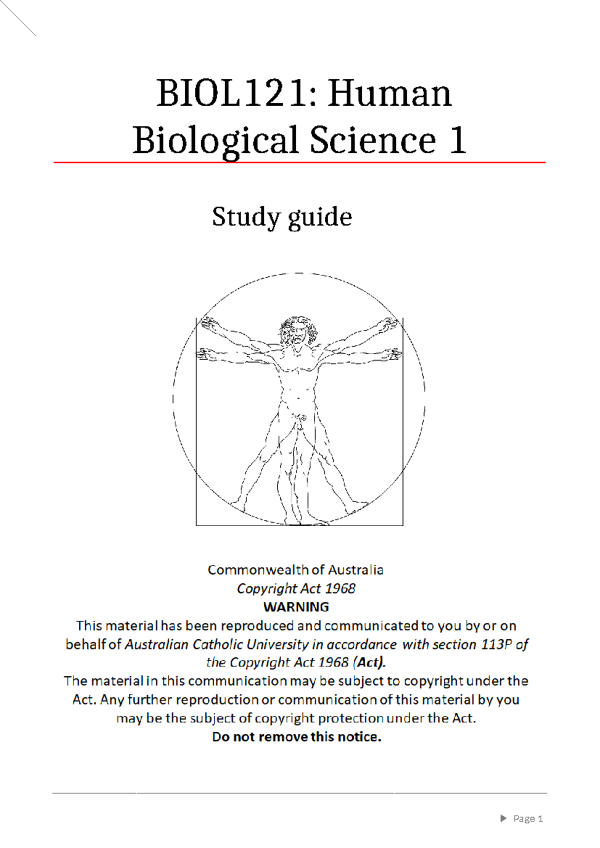 BIOL121: Comprehensive Study Guide & TLOs for Human Biological Science ...