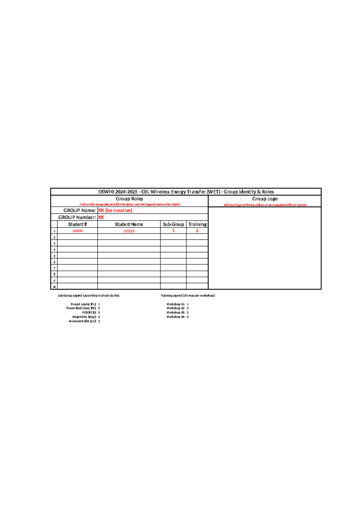 5XWF0 CBL Wireless Energy Transfer Group Identity & Roles Template ...