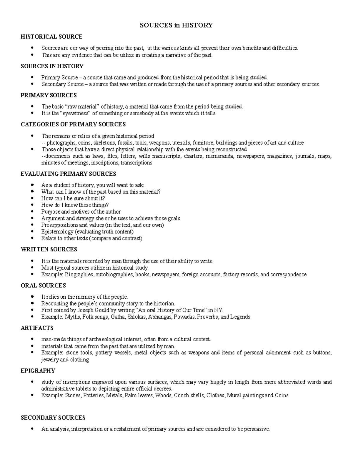 HIST 101: History Reviewer for First Term Exam Preparation - Studocu