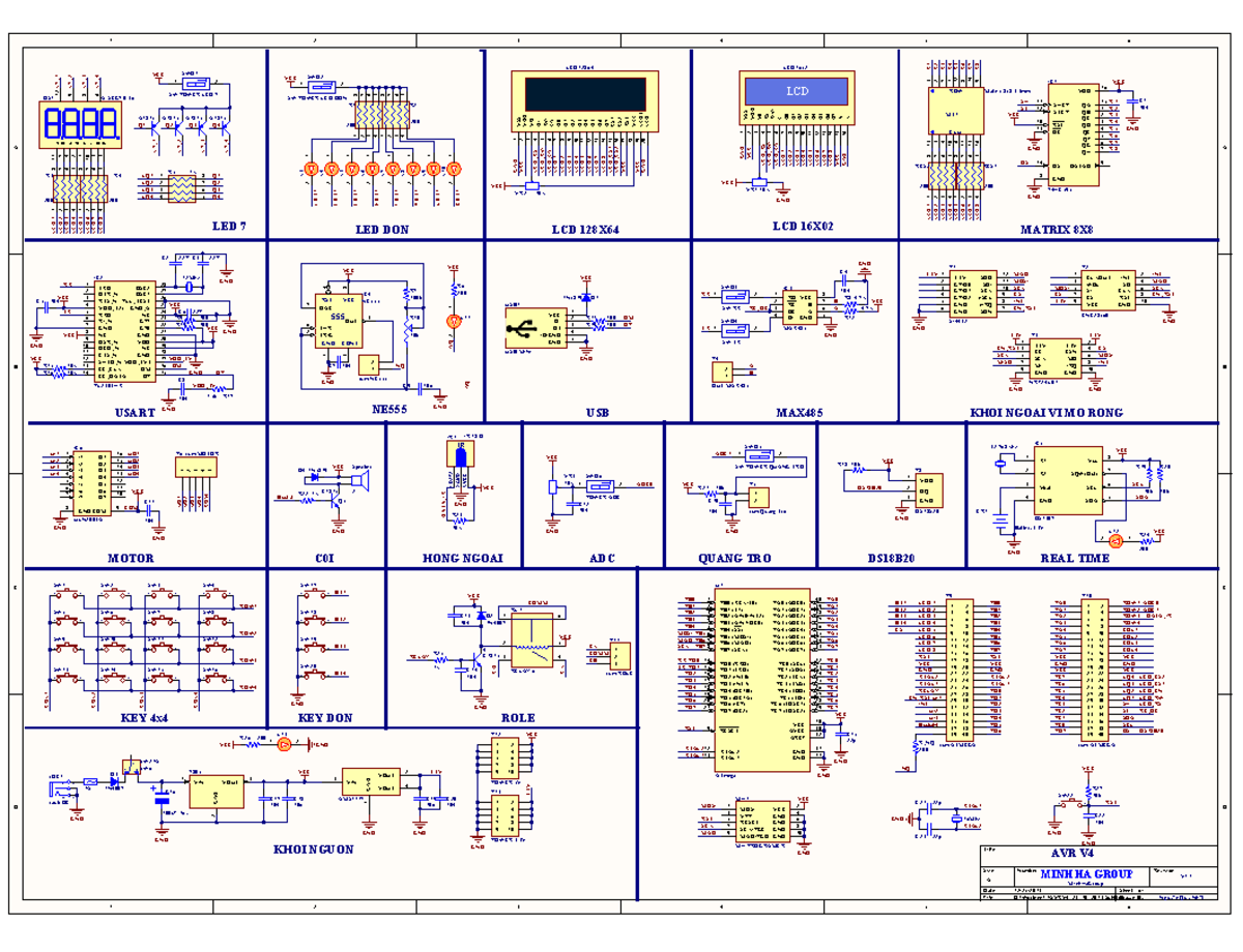 AVR KIT Schematic - PIVR203, PIVR101, PIMT103, PIIC101 - Studocu