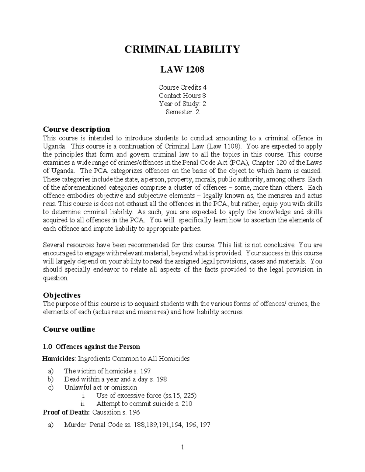 Criminal Law Notes: Robbery Overview and Key Concepts - Studocu