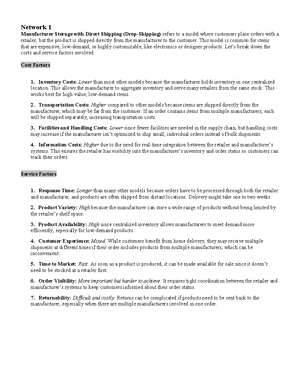 OM421 Chapter 9: Supplier Management & Development Overview - Studocu
