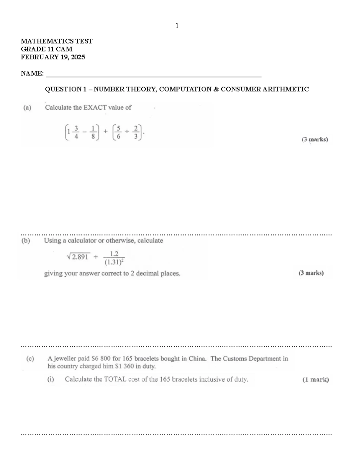 CSEC JAN 2025 Physics Paper 02 Detailed Exam Notes - Studocu
