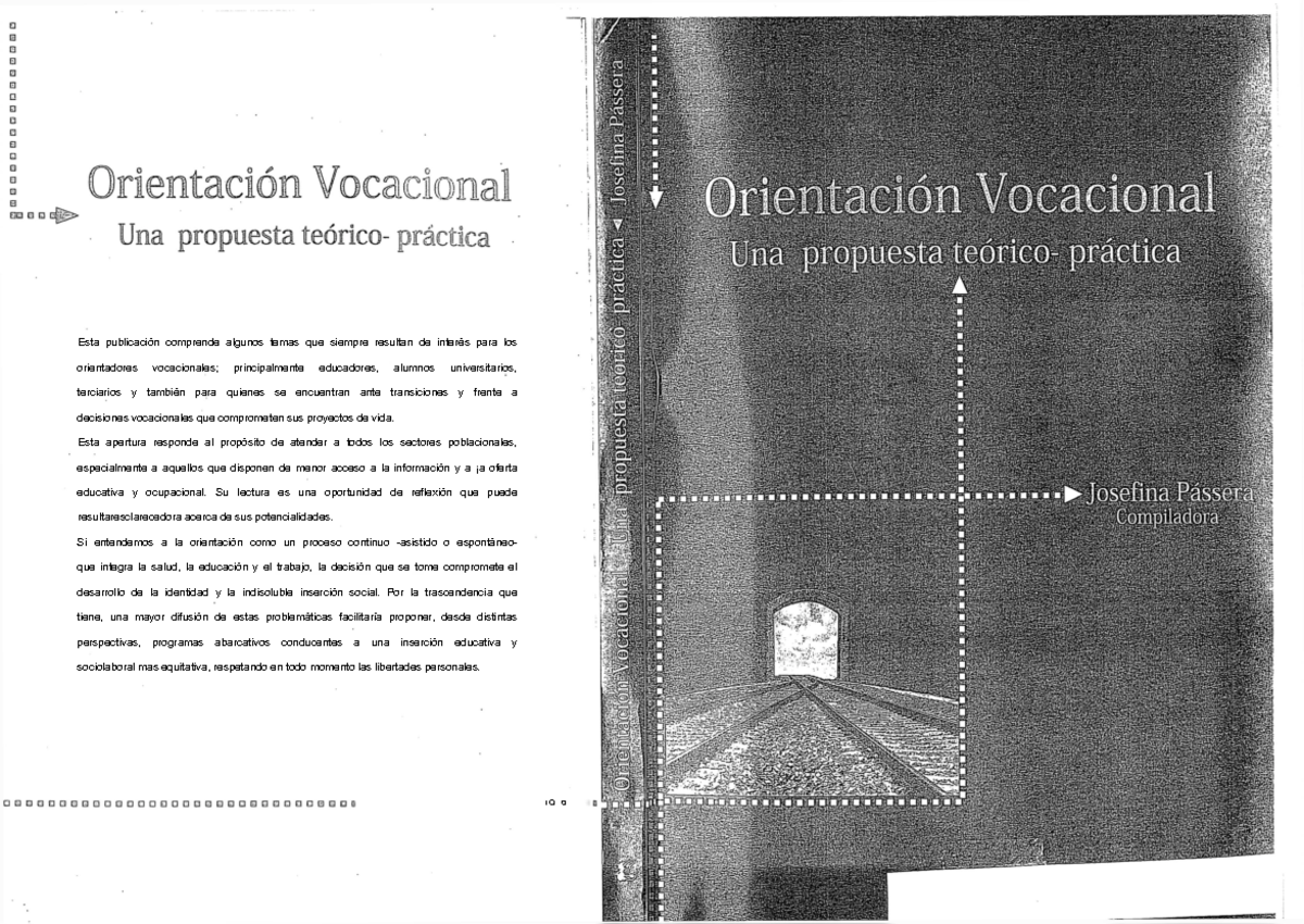 610396324 Orientación Vocacional: Reflexiones y Propuestas Teóricas - Document Preview