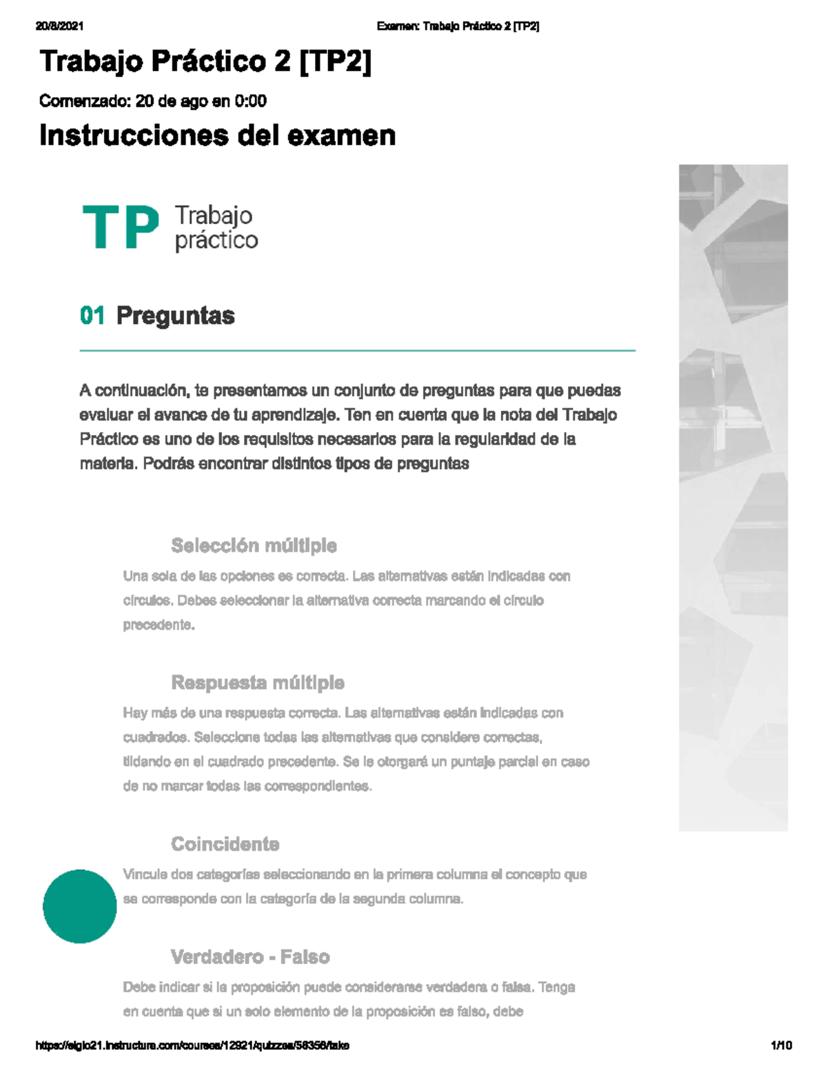TP2 - Discrete Mathematics Study Guide - 2021 Edition - Studocu